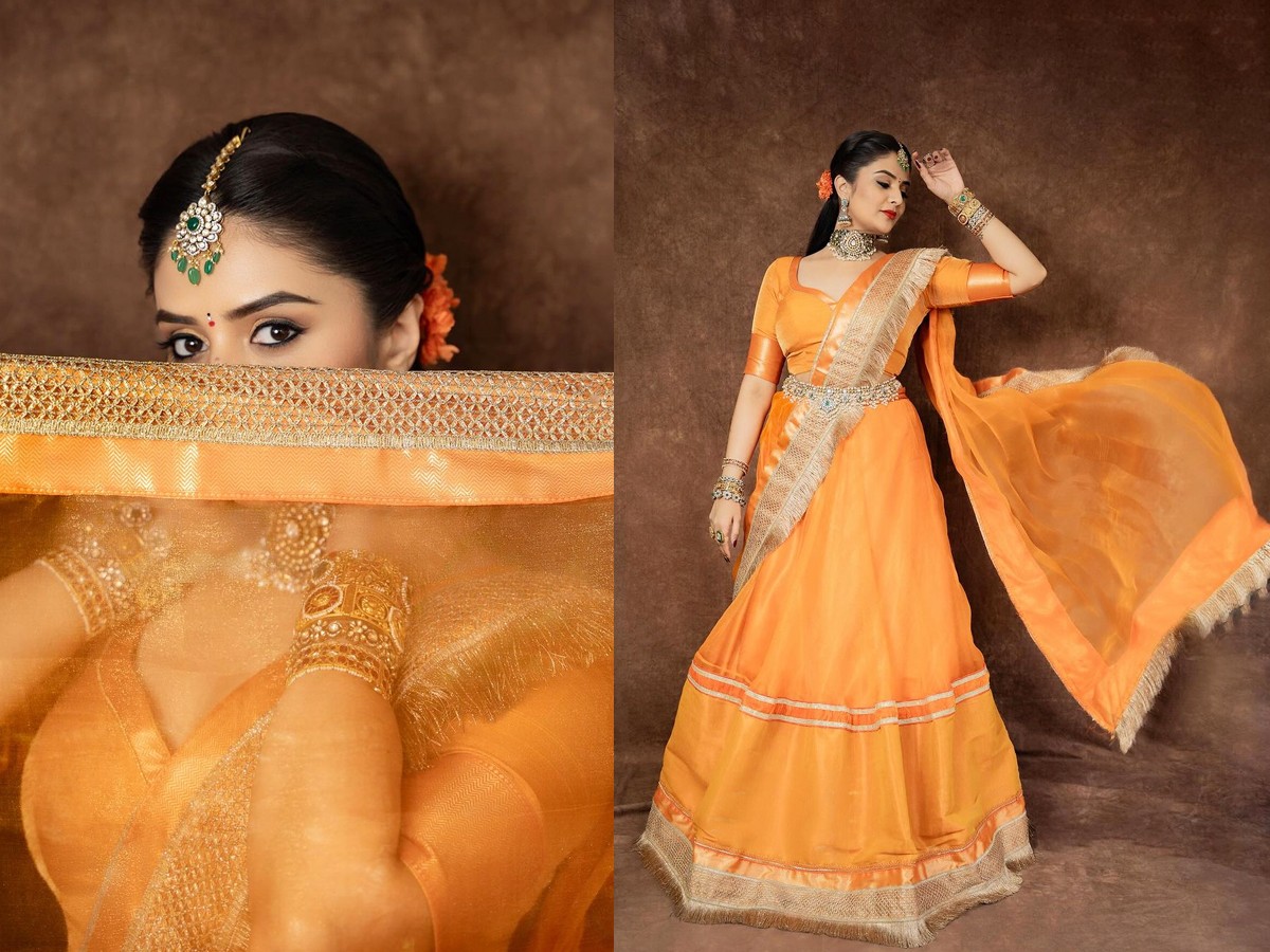 Anchor Sreemukhi Ugadi Special Photos - Sakshi1