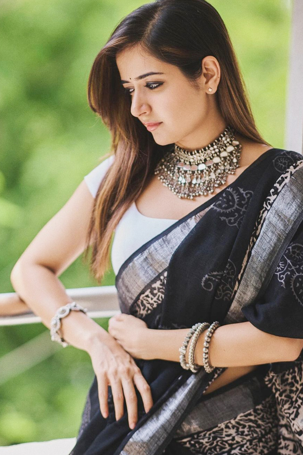 Naa Saami Ranga Heroine Ashika Ranganath Saree Photos - Sakshi2