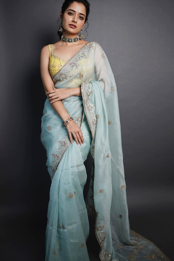 Naa Saami Ranga Heroine Ashika Ranganath Saree Photos - Sakshi16