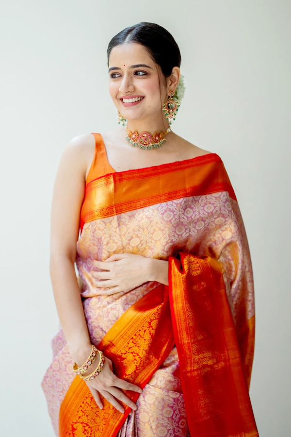 Naa Saami Ranga Heroine Ashika Ranganath Saree Photos - Sakshi7