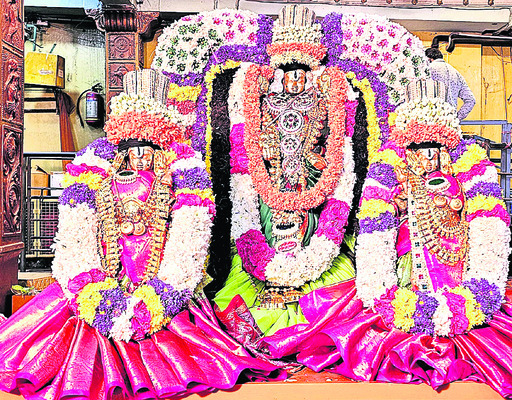 ప్రత్యేక అలంకరణలో వాడపల్లి శ్రీ వేంకటేశ్వరస్వామి 1