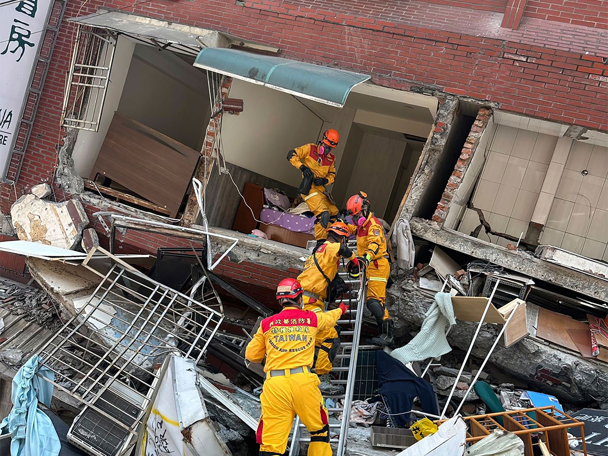 Hualien City Earthquake Today Photos - Sakshi26