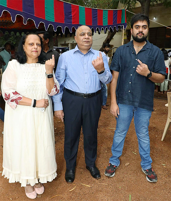 AP Elections 2024: Political Leaders Officials Cast Vote Photos17