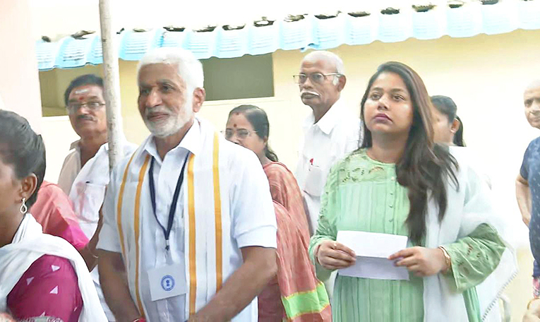 AP Elections 2024: Political Leaders Officials Cast Vote Photos11