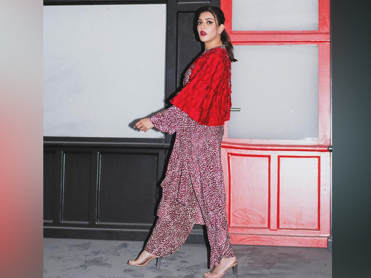Kajal Aggarwal's Latest Outfit By Esha Sethi Thirani, Photos Goes Viral13
