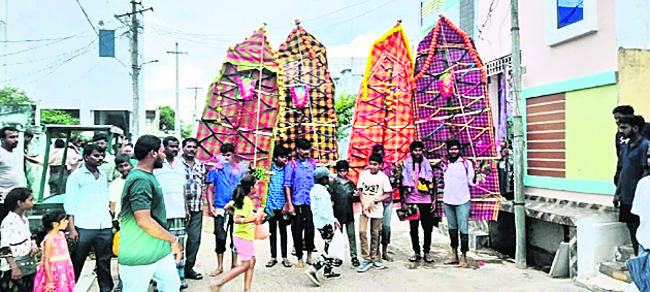 అమ్మవార్ల ఉత్సవం ప్రారంభం1