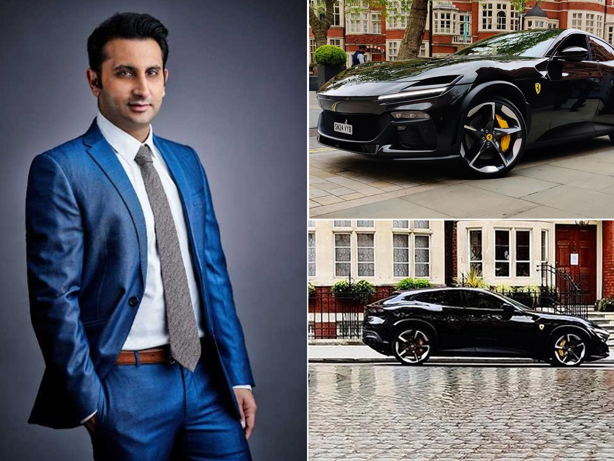 Adar Poonawalla Buys New Ferrari Purosangue Car: Photos1