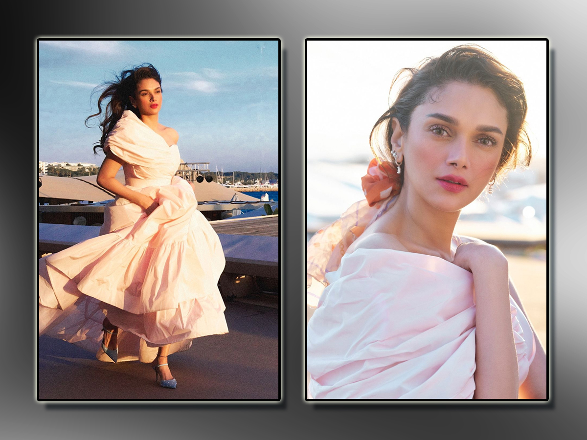 Cannes 2024: Aditi Rao Hydari pretty looks in a dreamy pink gown on third day1