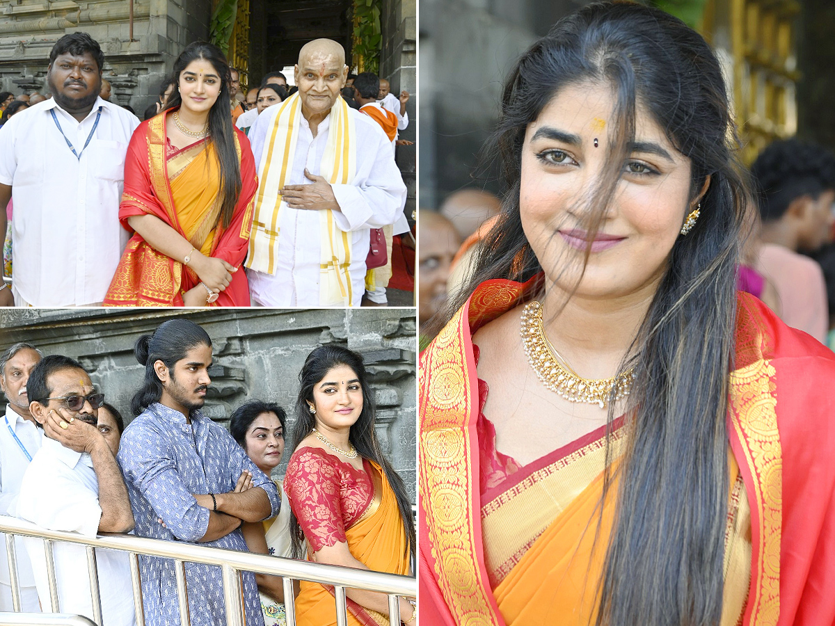Actress Dimple Hayathi Visits Tirumala Temple Photos1
