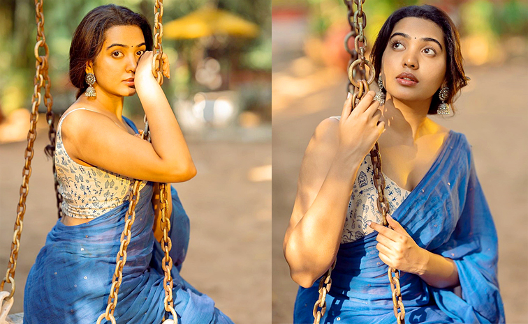 Shivathmika Rajashekar Latest Saree HD Photos Goes Viral1