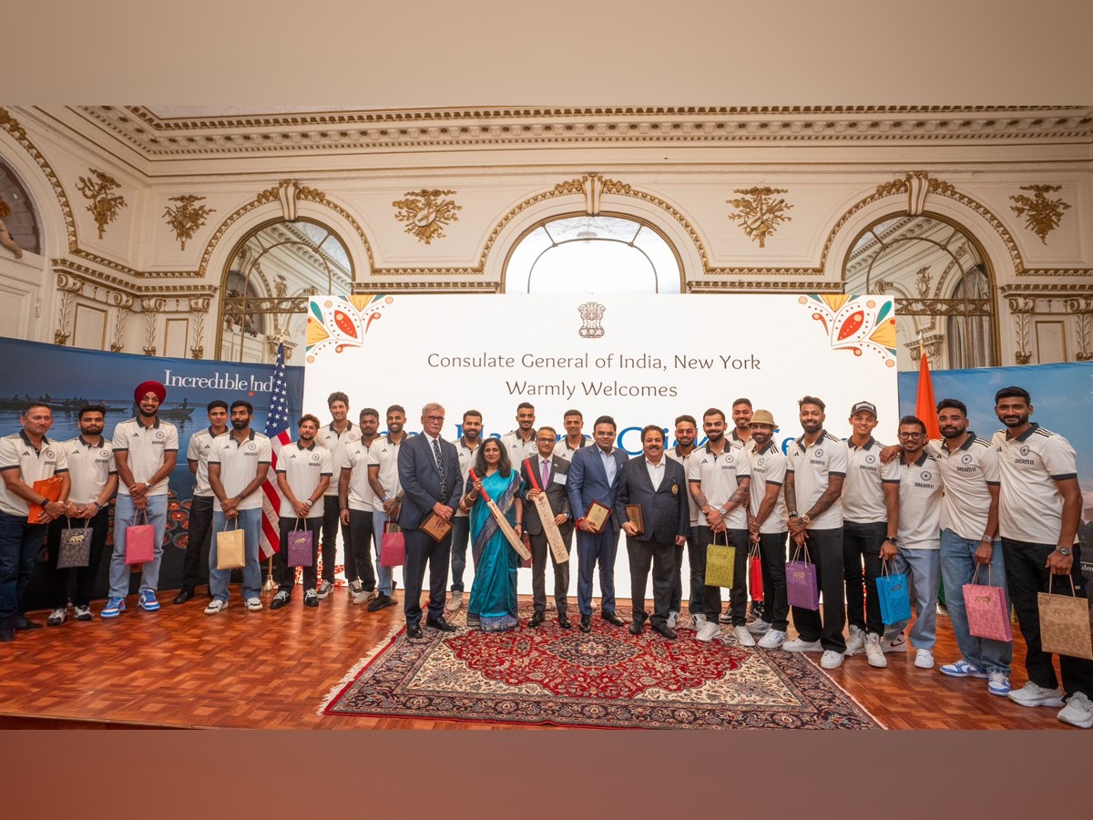 Indian Embassy honors Team India In New York, USA1