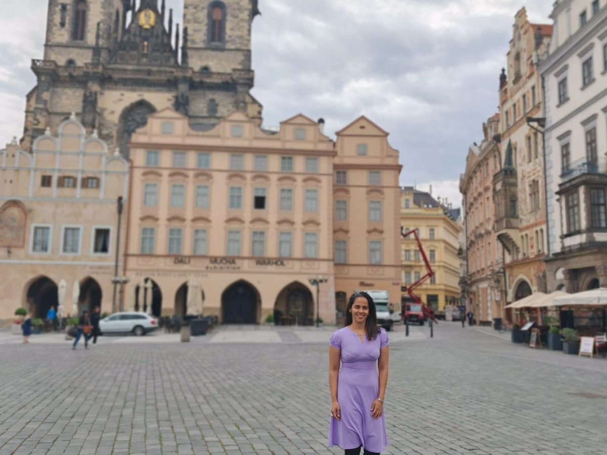 Badminton Player Saina Nehwal Enjoying The Beauty Of Czech Republic25