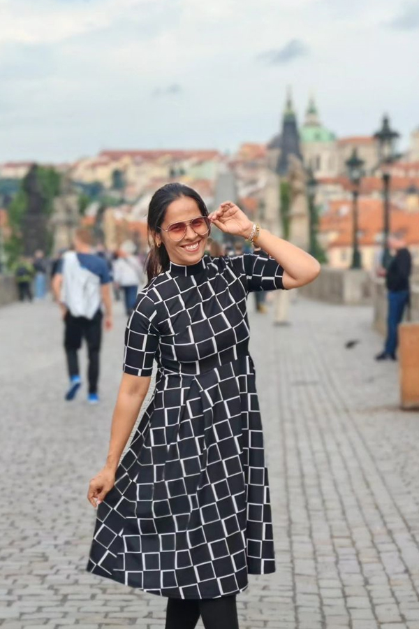 Badminton Player Saina Nehwal Enjoying The Beauty Of Czech Republic3
