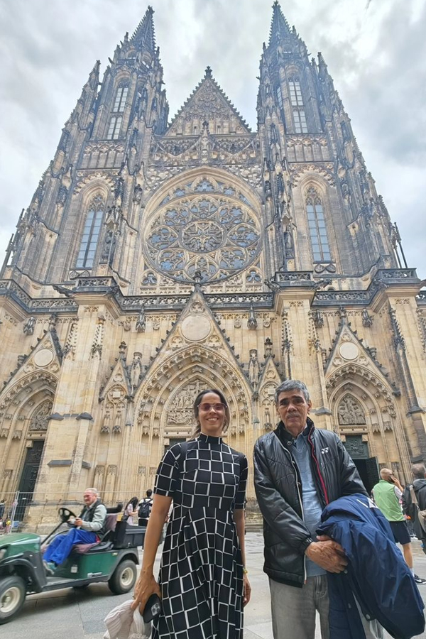 Badminton Player Saina Nehwal Enjoying The Beauty Of Czech Republic8