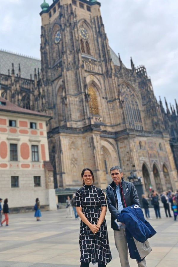 Badminton Player Saina Nehwal Enjoying The Beauty Of Czech Republic10