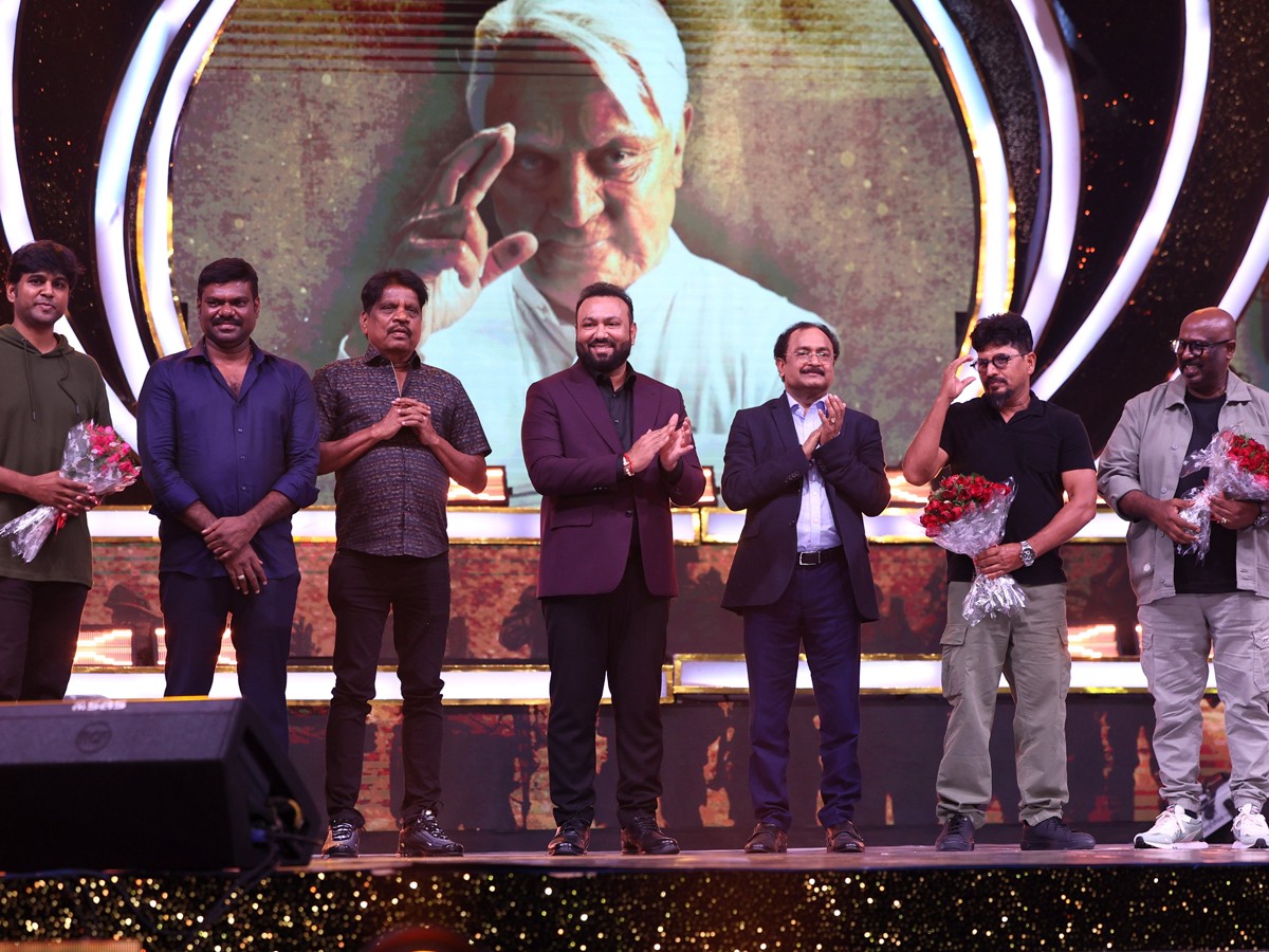 Celebrities Attend Indian 2 Audio Launch Photos Goes Viral15