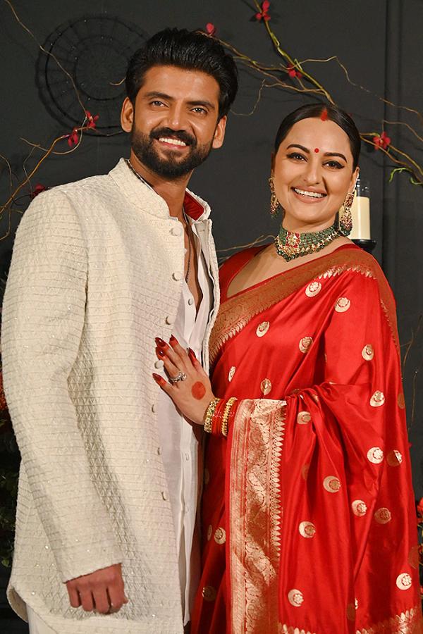 Actress Sonakshi Sinha, Zaheer Iqbal Wedding Pics20