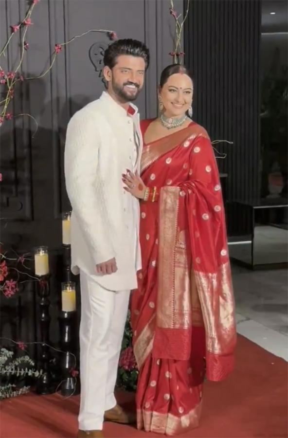 Actress Sonakshi Sinha, Zaheer Iqbal Wedding Pics12