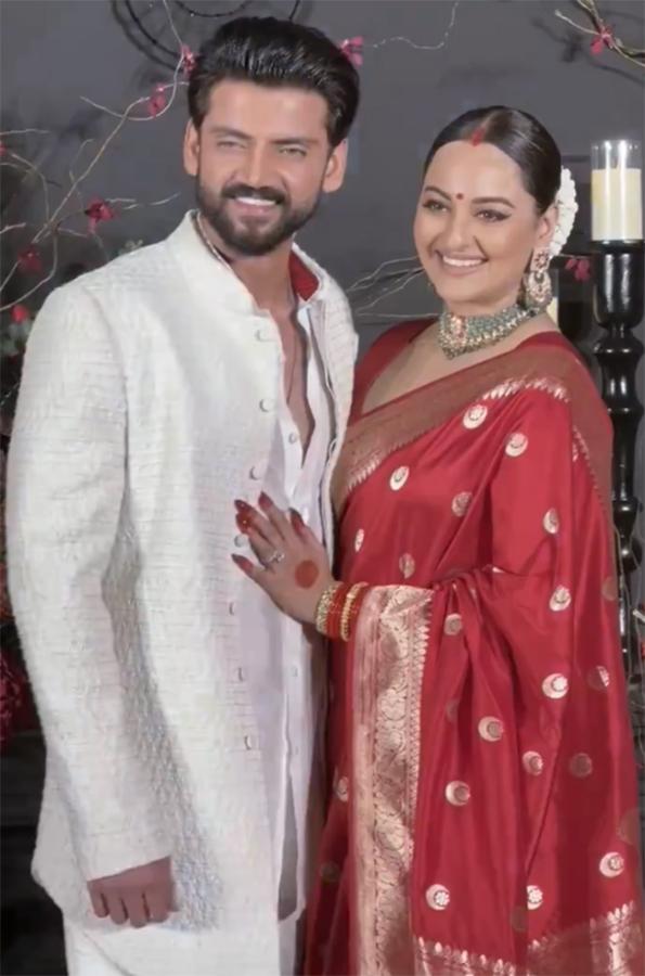 Actress Sonakshi Sinha, Zaheer Iqbal Wedding Pics13