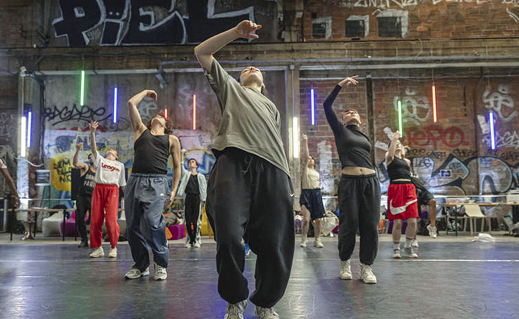 Dancers Start practising For The Olympics opening Show Photos5