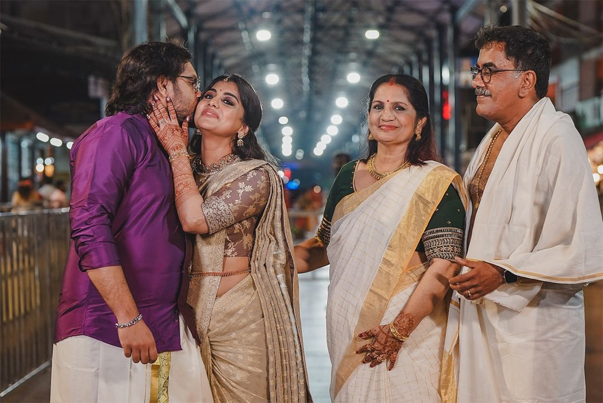 Actress Meera Nandan Wedding Photos Goes Viral11