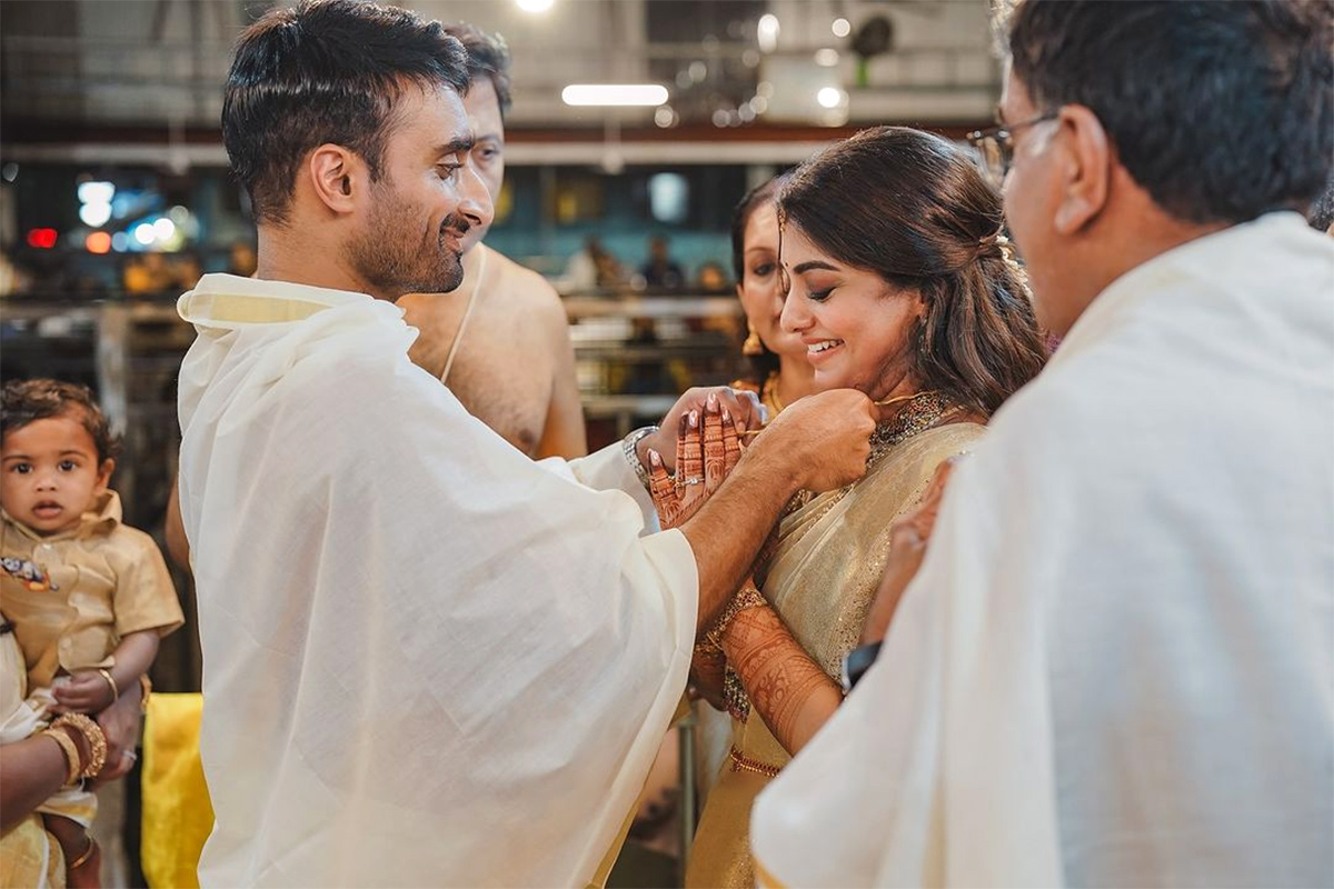 Actress Meera Nandan Wedding Photos Goes Viral3
