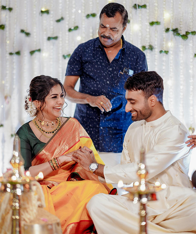 Actress Meera Nandan Wedding Photos Goes Viral6