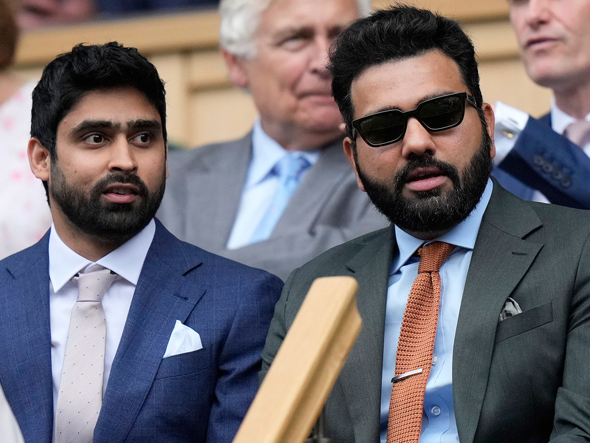 Rohit Sharma Wimbledon tennis championships in London2
