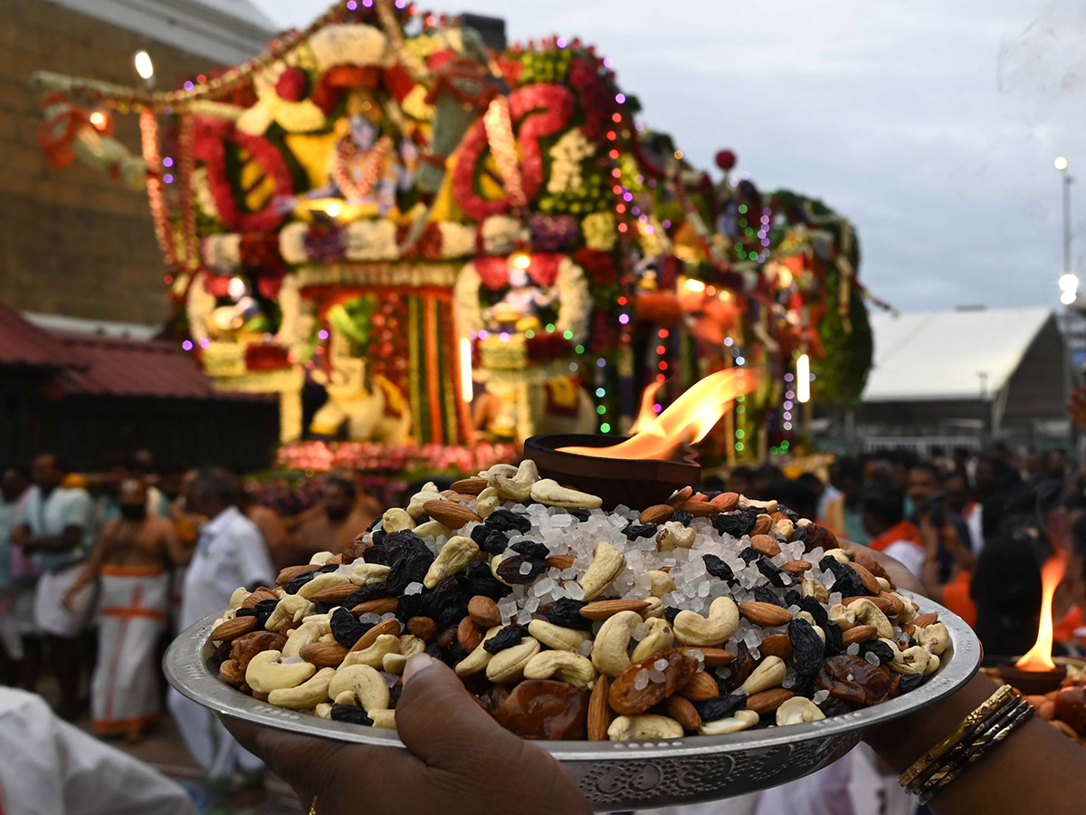 Pushpa Pallaki Seva at Tirumala Photos13