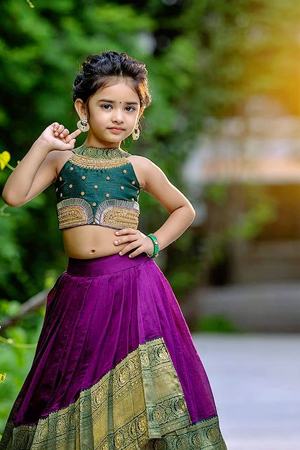 TV Actress Anjali daughter Chandamama birthday celebrations Photos12