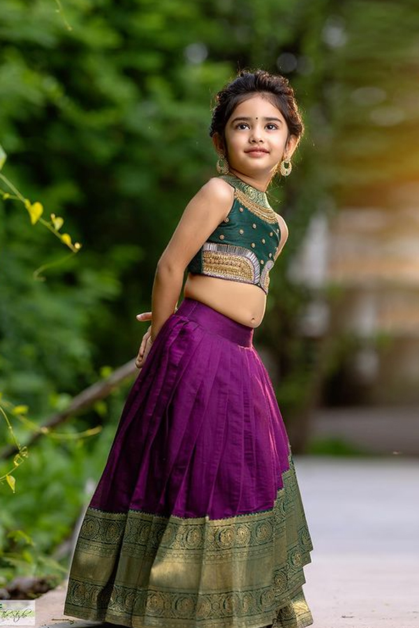 TV Actress Anjali daughter Chandamama birthday celebrations Photos13