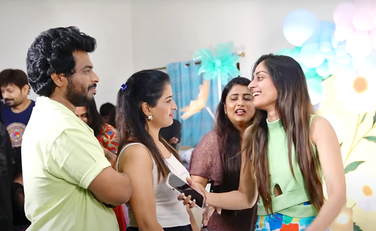 TV Actress Anjali daughter Chandamama birthday celebrations Photos6