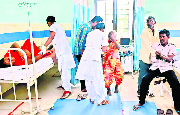 గ్రామ సింహాలతో గజగజ!1