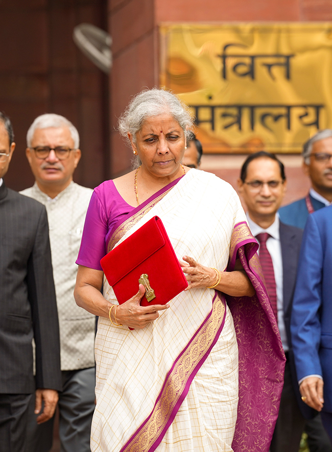 Finance Minister Nirmala Sitharaman Photos17