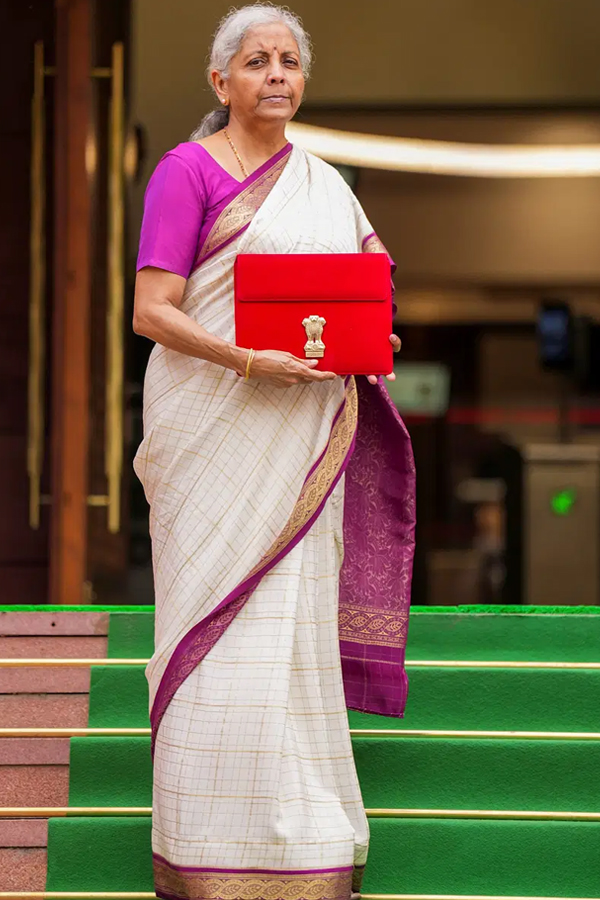 Union Budget: FM Nirmala Sitharaman Choice Of Sarees Through Out The Years2