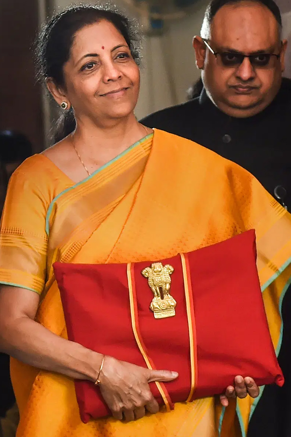 Union Budget: FM Nirmala Sitharaman Choice Of Sarees Through Out The Years12