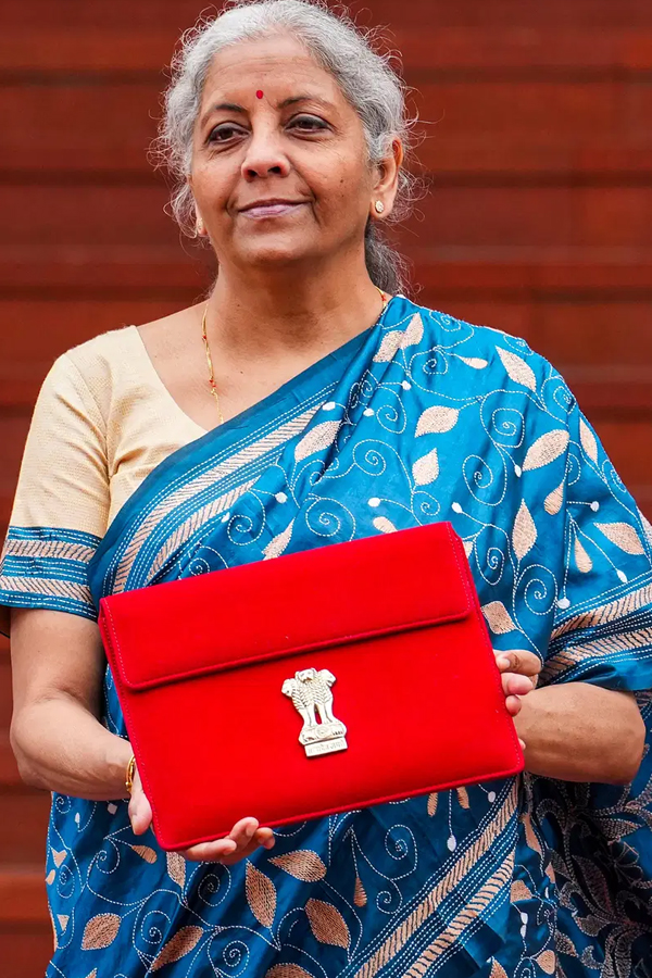 Union Budget: FM Nirmala Sitharaman Choice Of Sarees Through Out The Years4