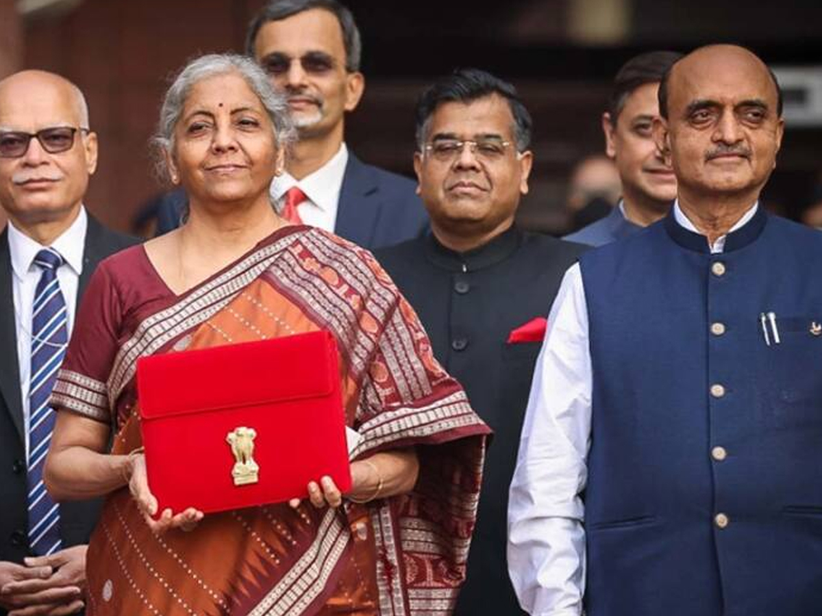 Union Budget: FM Nirmala Sitharaman Choice Of Sarees Through Out The Years9