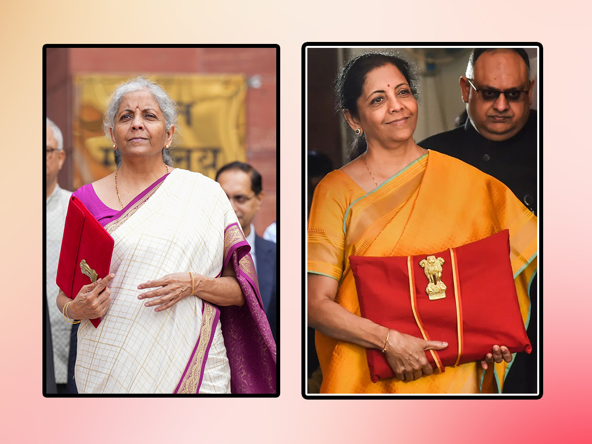 Union Budget: FM Nirmala Sitharaman Choice Of Sarees Through Out The Years1