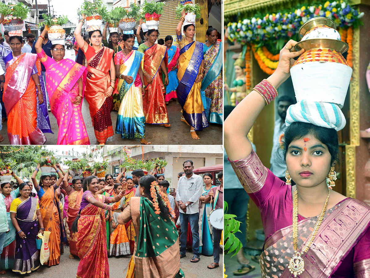 Mahabubnagar : Pochamma Ammavari Bonalu Photos1
