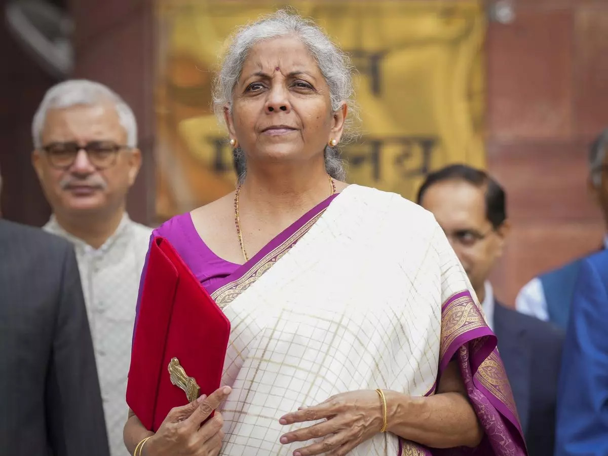 Shortest full Budget speech by Nirmala Sitharaman Photos8