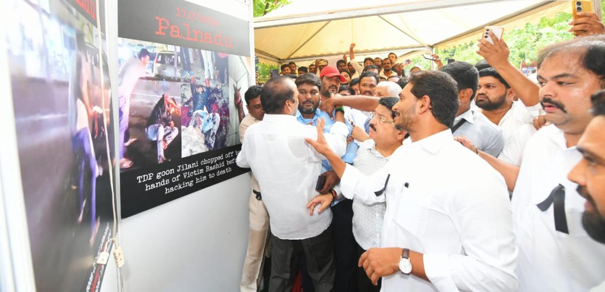 ys jagan dharna at jantar mantar delhi photos40