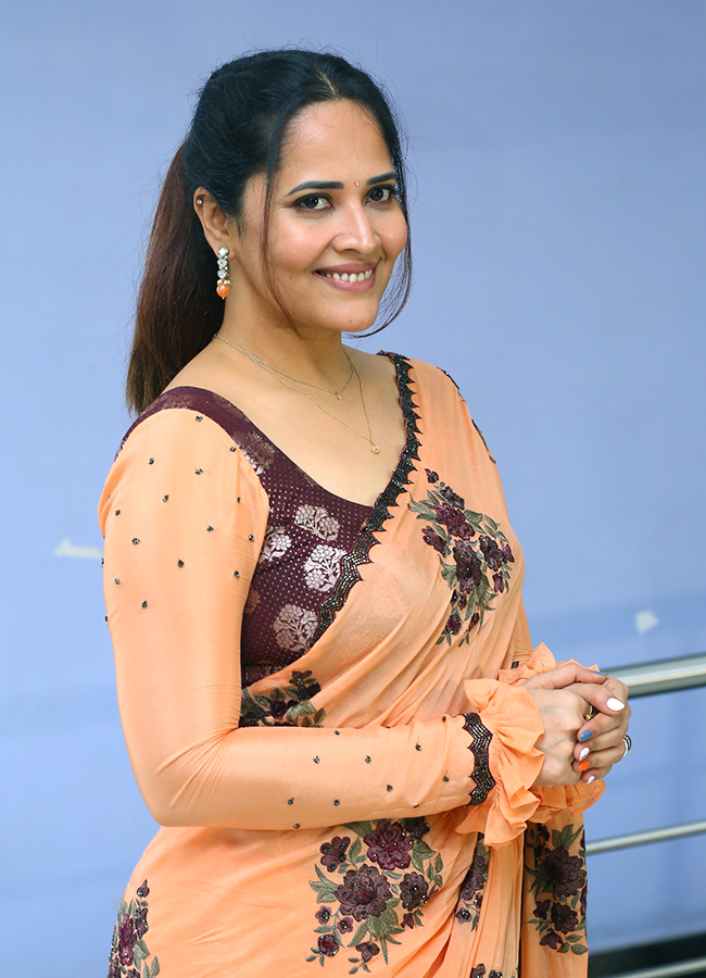 actress anasuya bharadwaj saree photos2