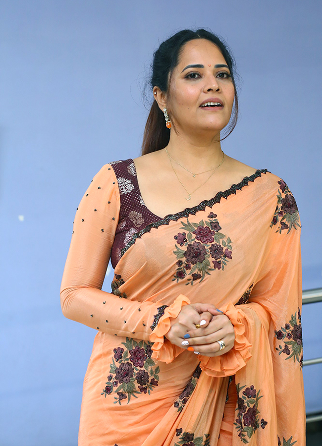 actress anasuya bharadwaj saree photos8