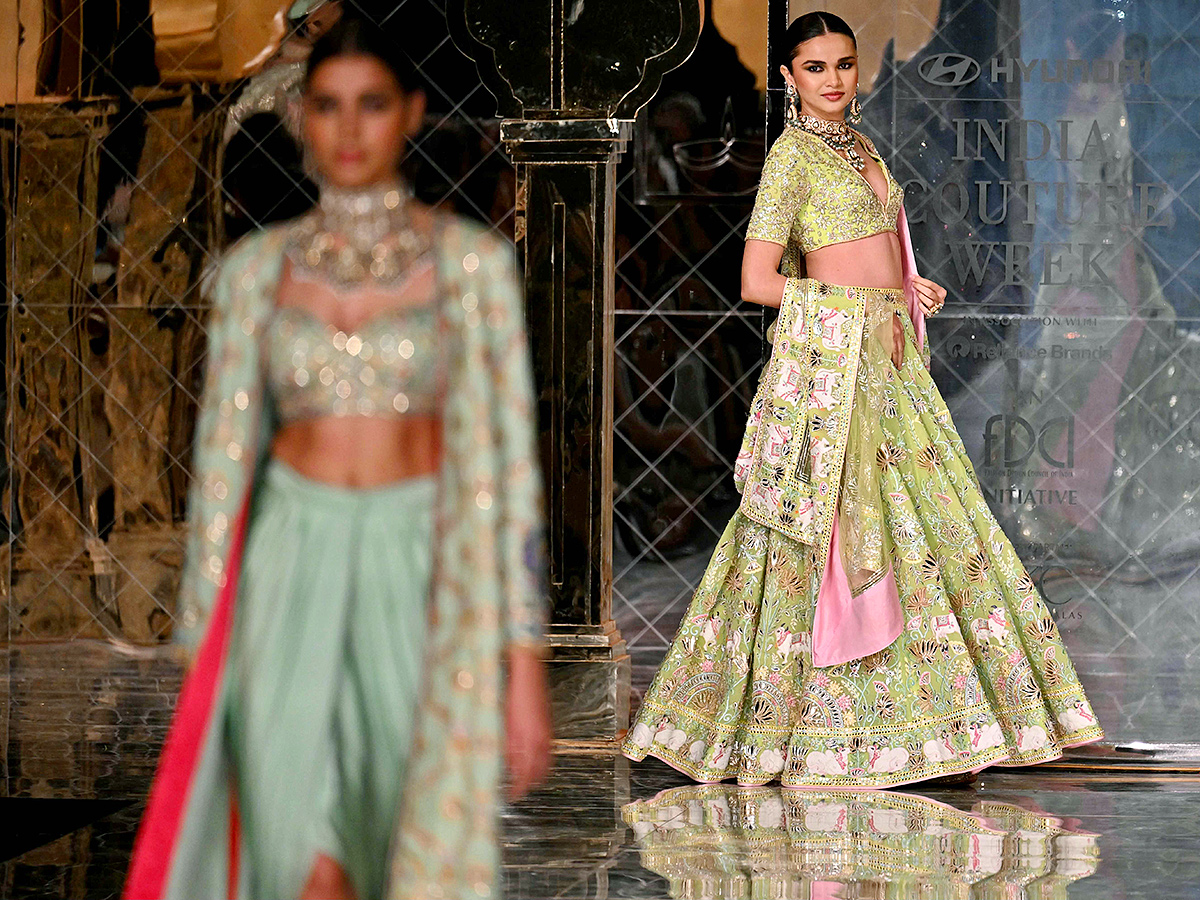 Sandeep Khosla during the opening show of FDCI India Couture Week10