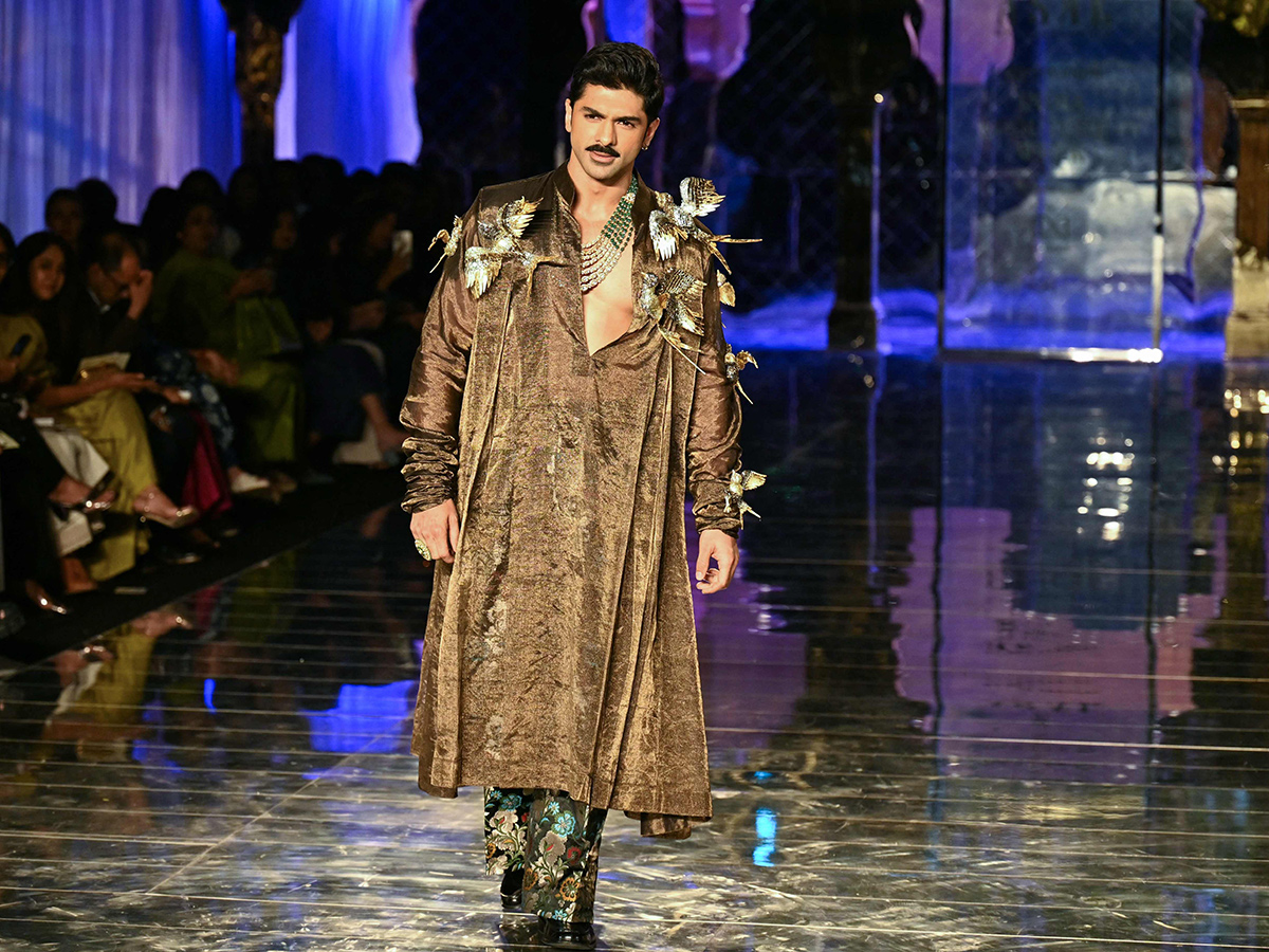 Sandeep Khosla during the opening show of FDCI India Couture Week13