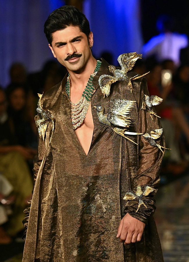 Sandeep Khosla during the opening show of FDCI India Couture Week19