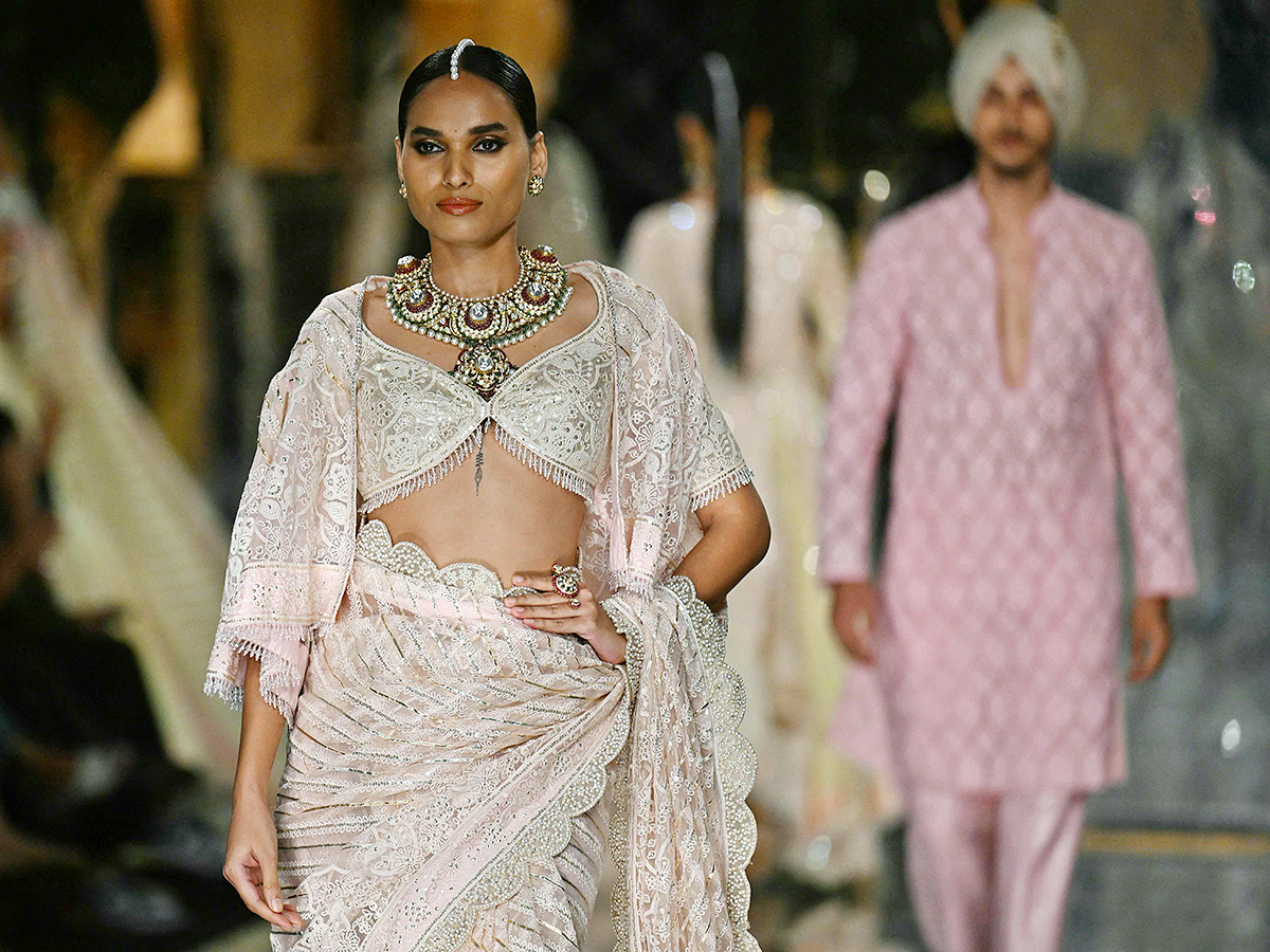 Sandeep Khosla during the opening show of FDCI India Couture Week2