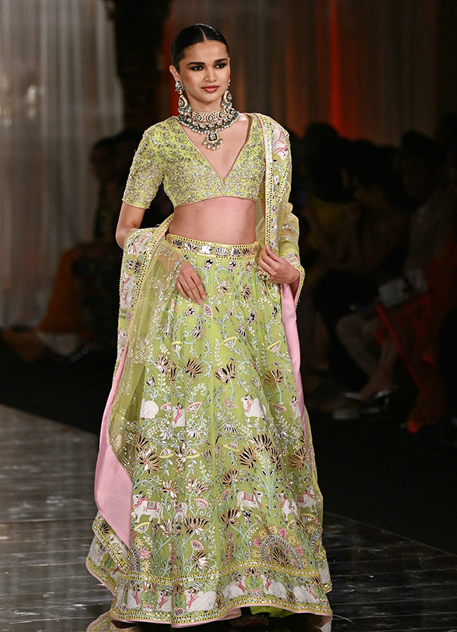 Sandeep Khosla during the opening show of FDCI India Couture Week21