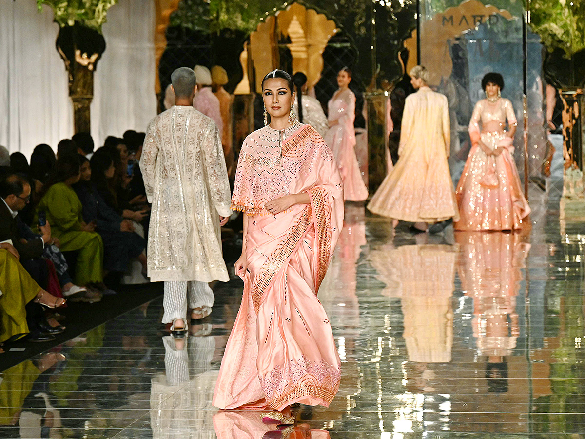 Sandeep Khosla during the opening show of FDCI India Couture Week3